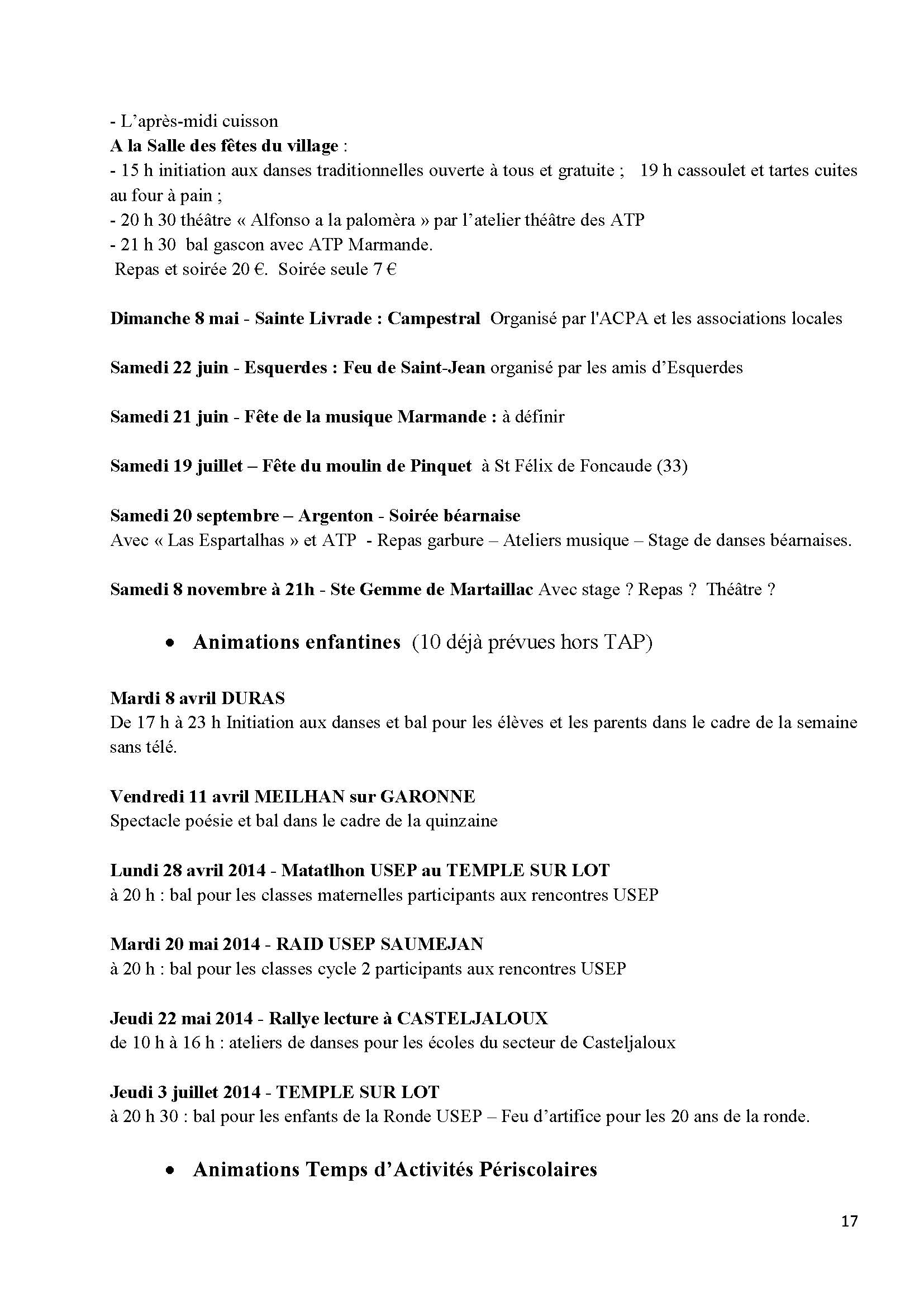 Compte rendu AG 2014 ATP Page 17