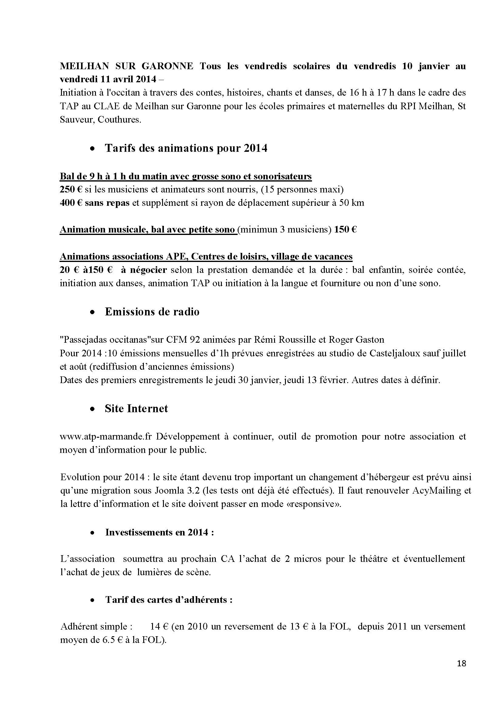 Compte rendu AG 2014 ATP Page 18